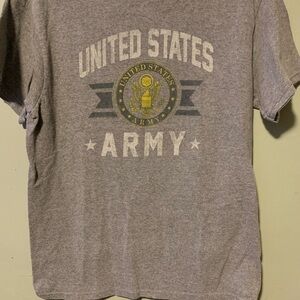 ❤️Delta Pro Weight Men's Medium United States Army Gray T-Shirt Short Sleeve